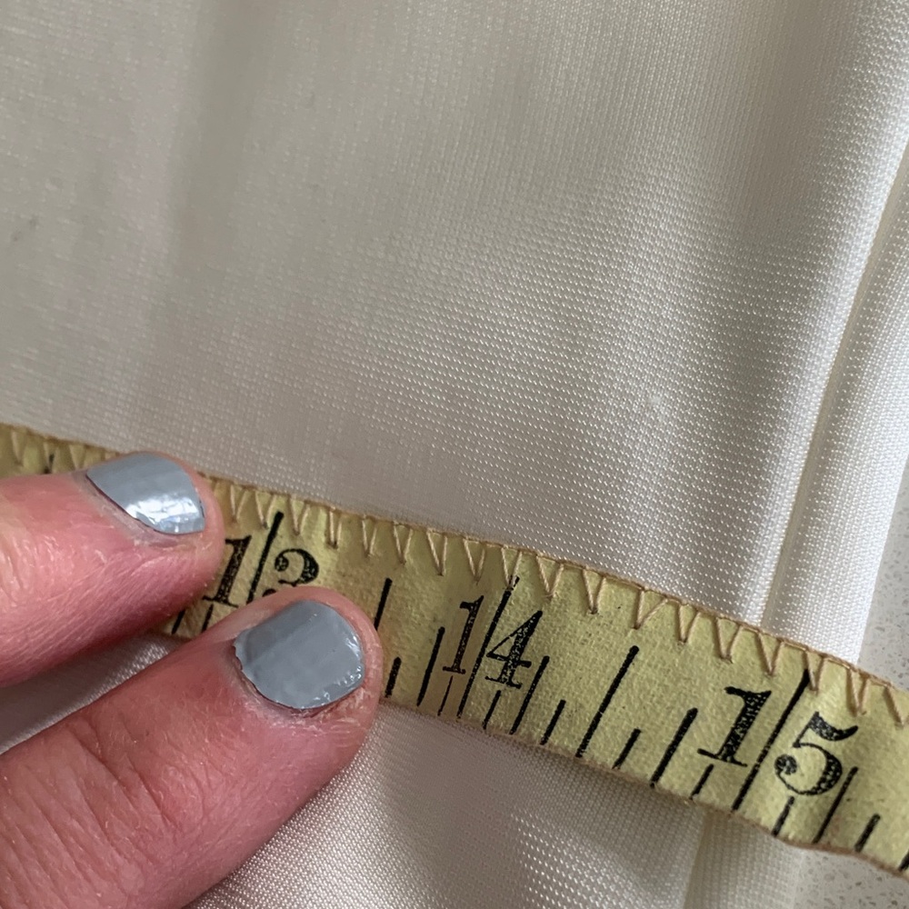 Alice + Olivia James mini  Sleeveless Dress ivory lined - Picture 9 of 11
